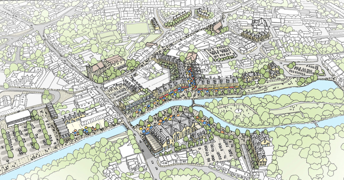 Thetford Town Centre Masterplan Allies And Morrison   PRO 808 Thetford 01 